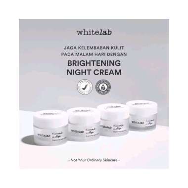 Whitelab Brightening Night Cream / Day Cream Night Cream