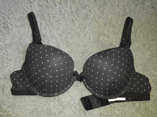 Bra Emporio Armani Navy With White Polkadots Label 34B
