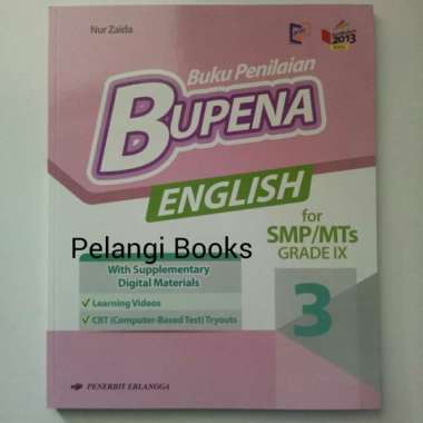 Buku Bupena Bahasa Inggris Smp/Mts Kelas 9 Revisi K13N