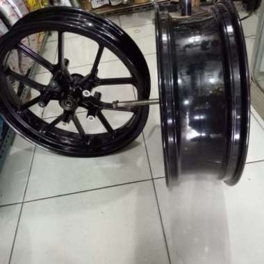 Ready Stock Velg Tapak Lebar Ninja 250 Fi Z250 Fi Double Cakram Vrossi Multicolor