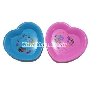 Lepek Hati / Piring Plastik Hati