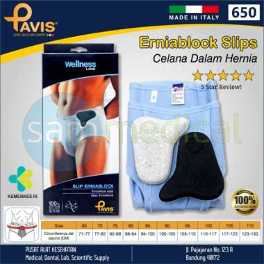 PAVIS Celana Dalam Hernia / Celana Hernia Made in ITALY 650, Ukuran 80
