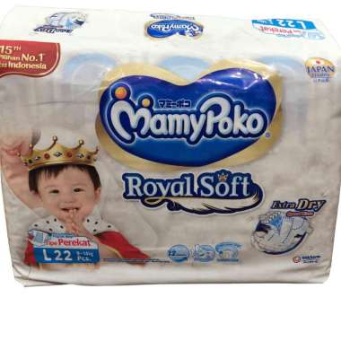 MAMYPOKO ROYAL SOFT PEREKAT DIAPERS NB-S30