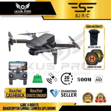 SJRC x ROX F5 Quadcopter Gimbal Camera GPS Drone