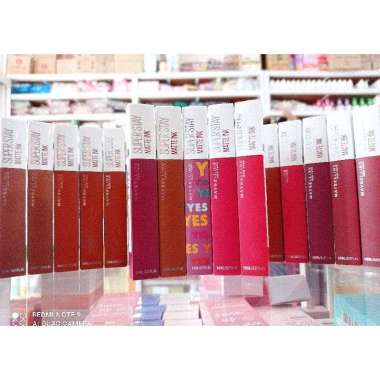 Lip Cream Maybelline Ori / Maybeline Super Stay Matte Ink 205