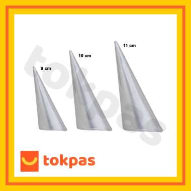 Cetakan Kue Cumcum (Eceran) Rum Horn / Bolu Cornetto Corong 10 cm