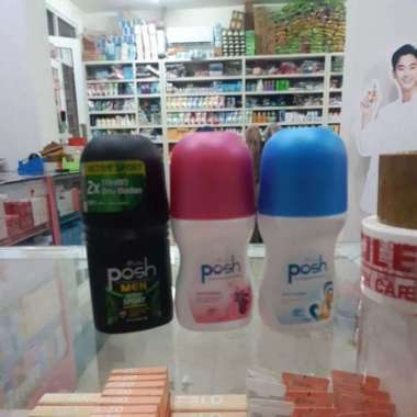 Posh Anti Perspirant Deodorant , posh rol on Biru