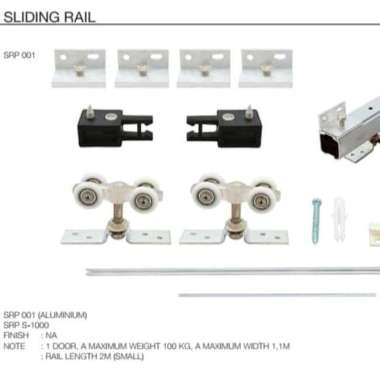 Sliding Rail Paloma Pintu Geser SRP 001 2 Meter