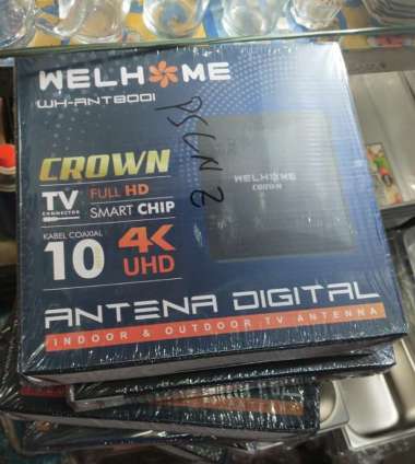 Antena Televisi Merk WELHOME wh-8001 Antena Digital WELHOME WH 8001