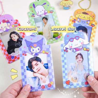 PHOTOCARD HOLDER KARAKTER LUCU PHOTOSTRIP INNERSLEEVE FOTO ALBUM POLAROID MOTIF KARAKTER LUCU - BDC 