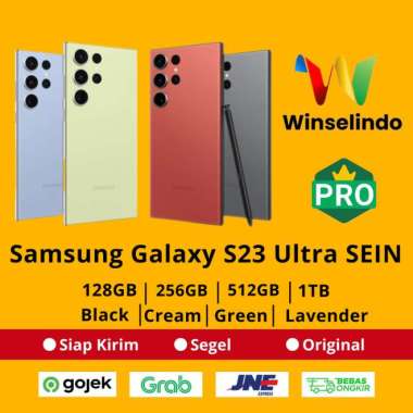 Samsung Galaxy S23 Ultra 5G 8/256GB 12/256GB 512GB 1TB Garansi Resmi