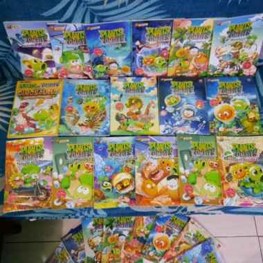 Segel Buku Plants Vs Zombie Komik Edukasi Anak Educomics Why Sains