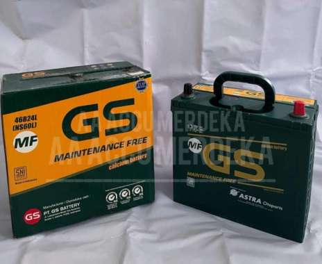 Aki mobil Grand Livina Corolla Twincam GS MF NS60L Aki kering cirebon Multicolor