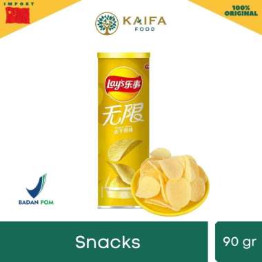 Lay's Potato Chips Tube - Keripik Kentang Lays khas China BBQ