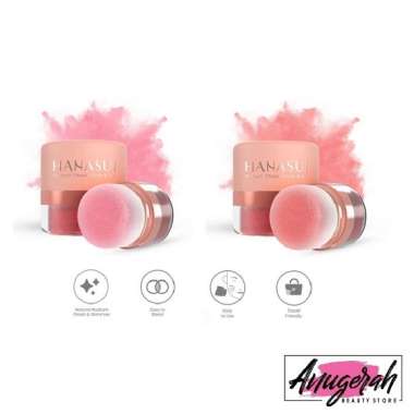 Hanasui Perfect Cheek Blush On 01 Pink