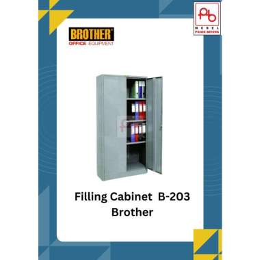 Filling Cabinet Almari tinggi 2 pintu ayun Brother