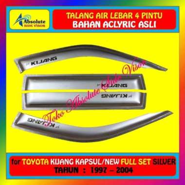 TALANG AIR (4 PINTU) KIJANG KAPSUL 1997-2004 - MODEL LEBAR - SILVER - SEAESAW