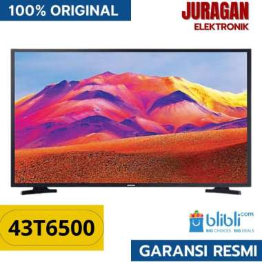 PROMO LED TV SAMSUNG 43 INCH 43T6500 UA43T6500AK FHD SMART TV MURAH