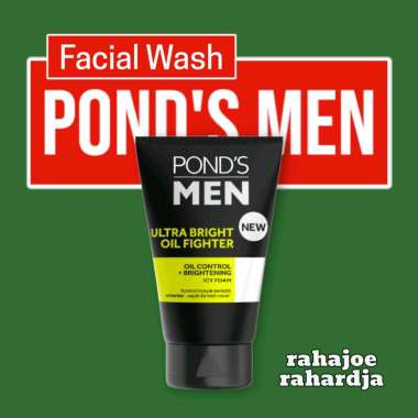 Ponds Men Ultra Bright Oil Fighter Facial Wash 100ml