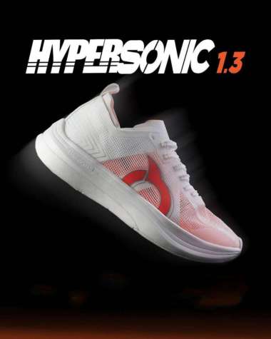 ortuseight hypersonic 1.3 off white otrange sepatu running ortuseight original 39