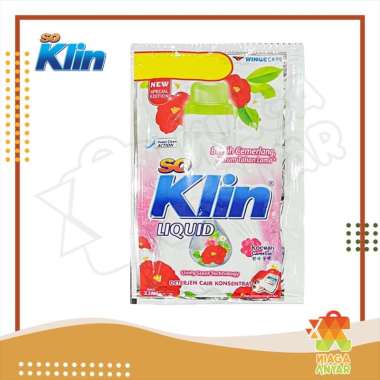 NA SoKlin SoSoft Liquid Cair Sachet Detergen Cair / So Klin So Soft Detergent Satuan / Sabun Cuci Ba