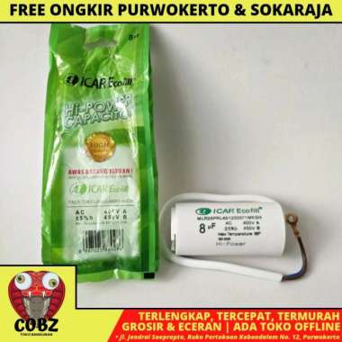 8 OHM / ICAR ECOFILL KAPASITOR POMPA
