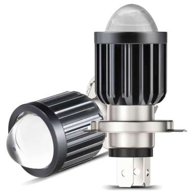 Lampu LED Laser D2 H4 High Low 20 Watt 9V-24V Aluminium Full 3000LM Putih Kuning