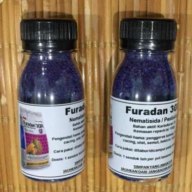 Repack 100gr FURADAN 3GR Insektisida Nematisida utk Hama Penggerek Batang Jonjrot Cacing Uret Akar T