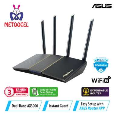 ASUS RT-AX57 Dual Band WiFi 6 AX3000 Wireless Router AiMesh