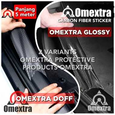 5D Carbon Sticker Anti Corosi Omextra Nano Stiker Carbon 5D DOFF 20CM