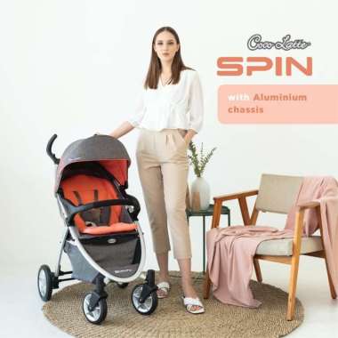 COCOLATTE Spin Stroller Orange