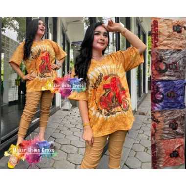 LONGDRESS CABUTAN BUSUI LD 110 DASTER BATIK LENGAN PANJANG KANCING DEPAN BUSUI LONG DRESS LENGAN PAN
