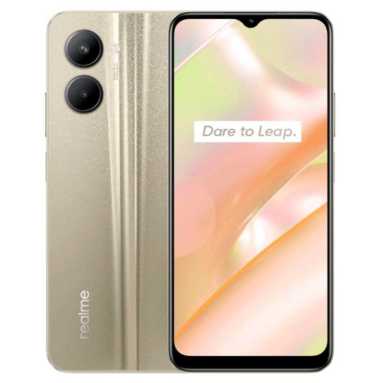 Realme C33 Garansi Resmi 100% Original 3/32GB Sandy Gold
