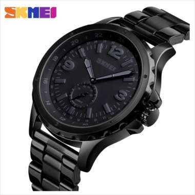 Jam Tangan Pria Analog SKMEI 1513 Black Water Resistant 30M