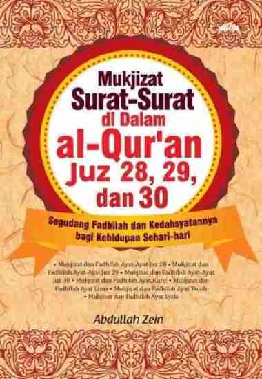 buku Mukjizat Surat-Surat di Dalam al-Quran Juz 28, 29, dan 30 Saufa