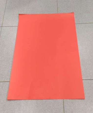 Kertas Karton Asturo 40 cm x 60 cm Original Merk Asturo Merah