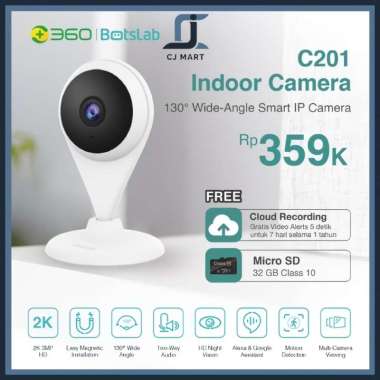 Wifi IP Camera CCTV Full HD Botslab C201 2K 3MP Night Vision