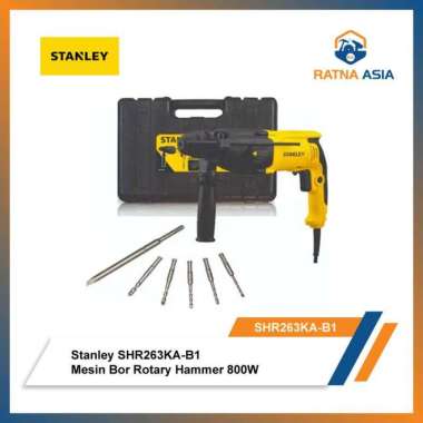 Mesin Bor Rotary Hammer SHR263KA Stanley SHR 263 KA