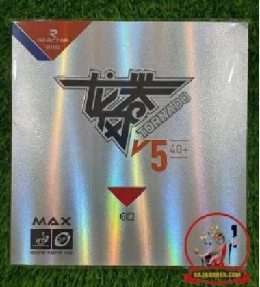 Karet Pingpong Tenis Meja REACTOR Tornado V5 Merah