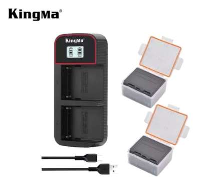 Paket Kingma Charger LCD + 2 Baterai SONY NP-F970 - Charger Only PAKET KINGMA