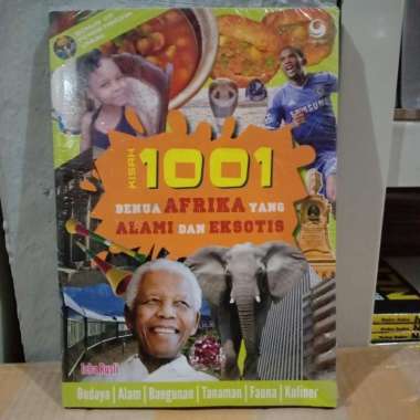 Kisah 1001 Benua Afrika Yang Alami &amp; Eksotis + Cd - Melissa Carolina