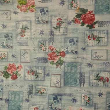 Taplak Meja Makan Anti Air/Taplak Meja Makan Meteran Motif Bunga