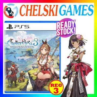 PS5 Atelier Ryza 3 Alchemist of the End & the Secret Key