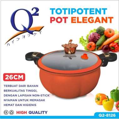 Panci Presto Labu 26 cm Totipotent Pressure Cooker  Pot 7.L Q2-8126