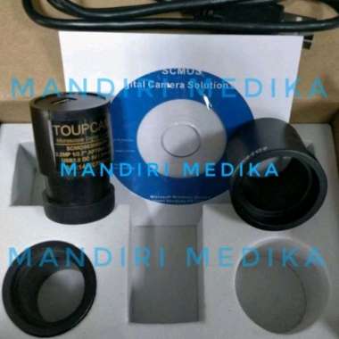 Kamera Digital Camera Microscope 3.2 MP Ukuran Eyepiece Universal