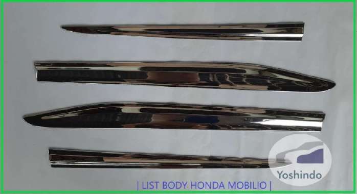 List Chrome body mobil Honda Mobilio