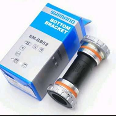 BB BOTTOM BRACKET SHIMANO DEORE SM BB 52 HOLLOWTECH2 BEARING AS TENGAH