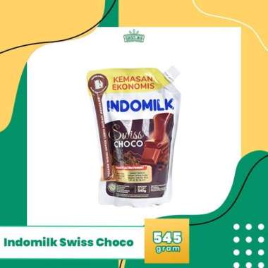 Susu Kental Manis Indomilk Swiss Choco 545 Gram