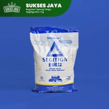 Tepung Terigu Segitiga Biru 1 Kg Tepung Terigu Bogasari