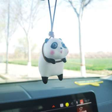 Gantungan Pajangan Hewan Duck Hiasan Dekorasi Car Spion Tengah Mobil Panda